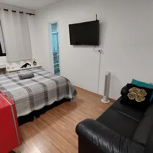  Apartamento Studio Próximo Ao Shop Frei Caneca, Com Garagem
